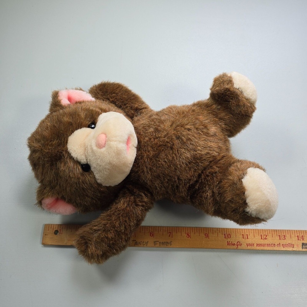 Vintage Mattel Emotions Plush Bear Brown 1986 Retro Toy‎ Stuffed Animal - Picture 9 of 10